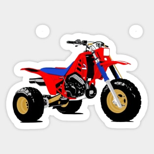 3 Wheeler Atv 250r Three Wheeler Stickers for Sale TeePublic
